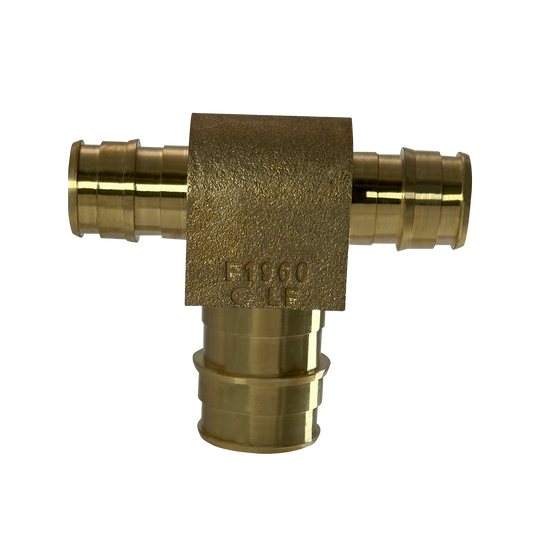 1/2 Inch x1/2 Inchx 3/4 Inch Pex-A Expansion Tee