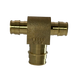 1/2 Inch x1/2 Inchx 3/4 Inch Pex-A Expansion Tee
