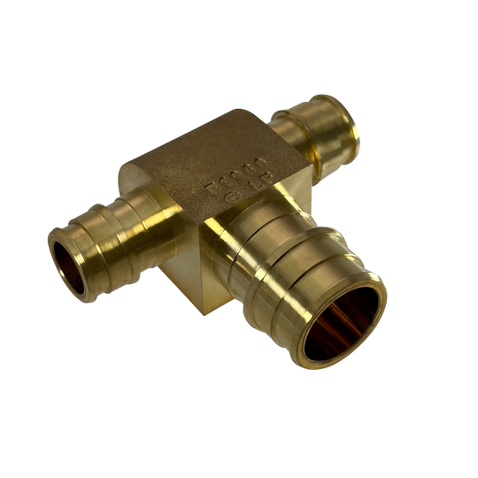 1/2 Inch x1/2 Inchx 3/4 Inch Pex-A Expansion Tee