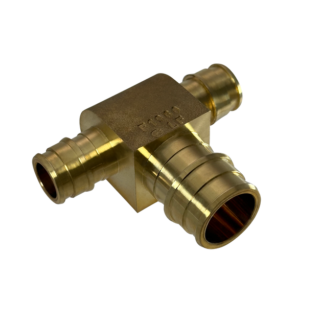 1/2 Inch x1/2 Inchx 3/4 Inch Pex-A Expansion Tee