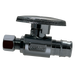 Pex-A Expansion 1/2 Inch x 1/4 Inch OD Compression Straight Stop Valve