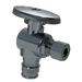Pex-A Expansion 1/2 Inch x 1/4 Inch OD Compression Angle Stop Valve