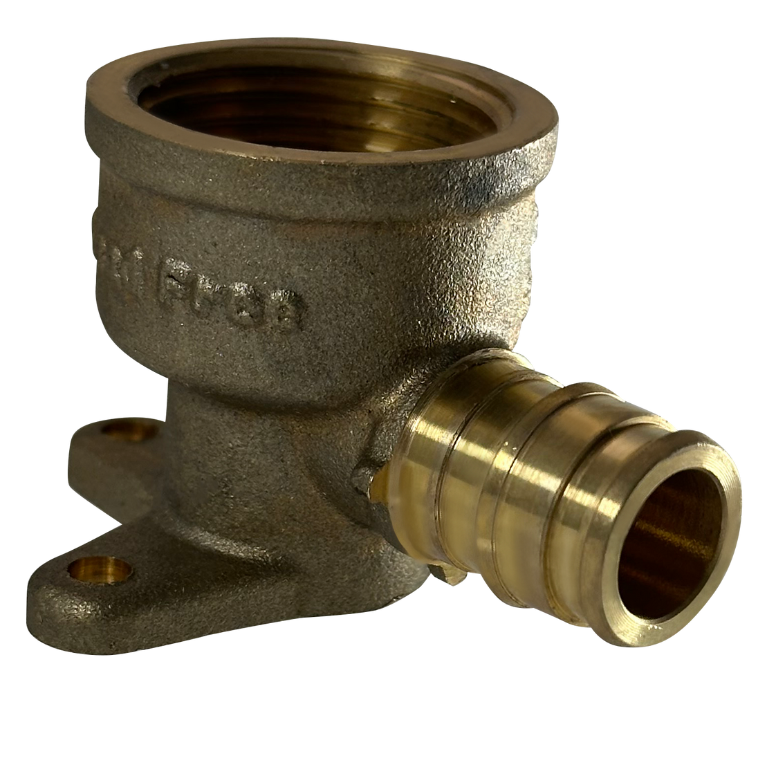 Pex-A Expansion 1/2 Inch x 3/4 Inch FNPT Drop Ear Elbow