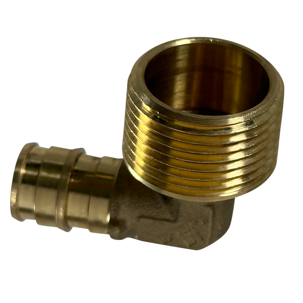 Pex-A Expansion 1/2 Inch x 3/4 Inch Male NPT Elbow