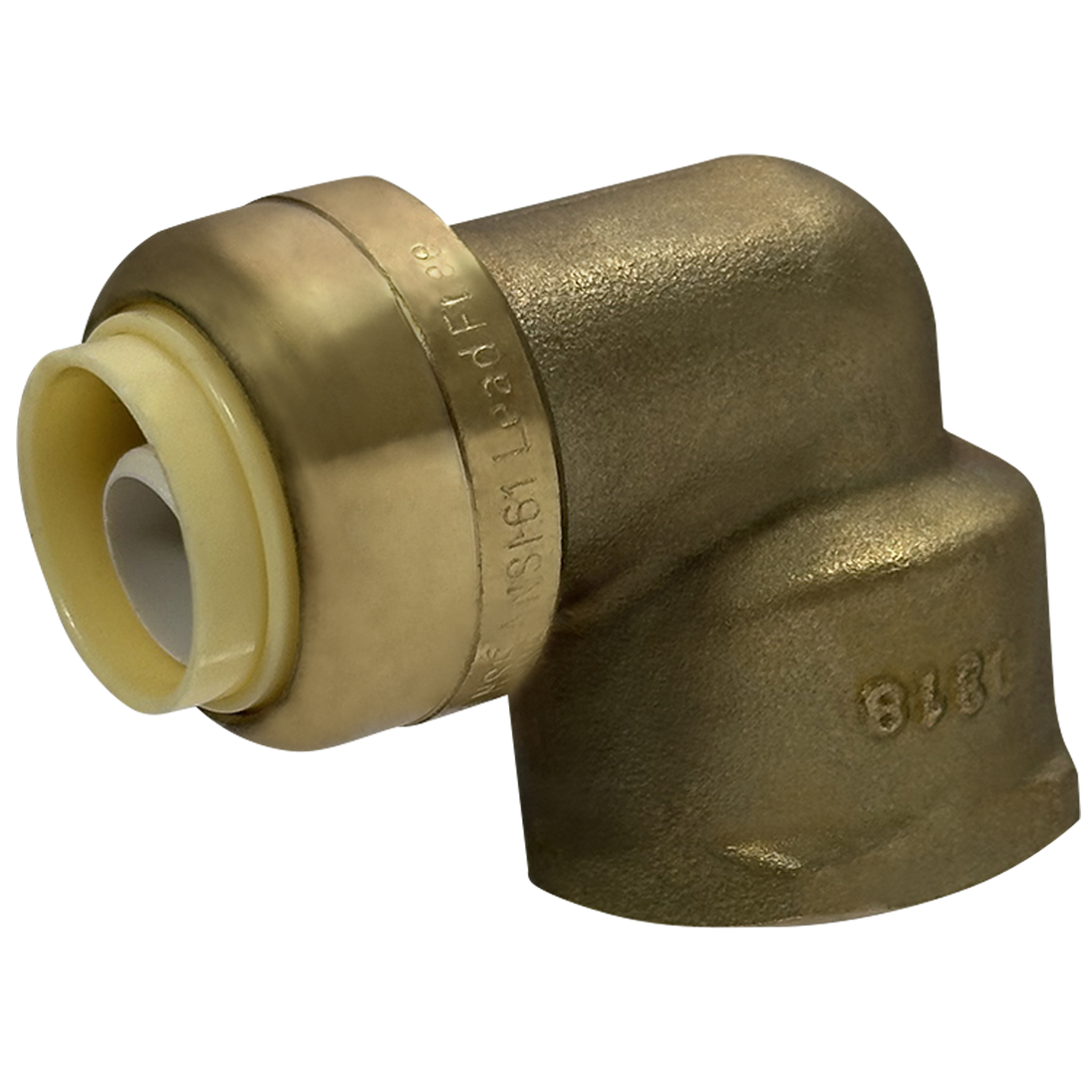 Push-to-Connect 1/2 Inch x 3/4 Inch Female Elbow