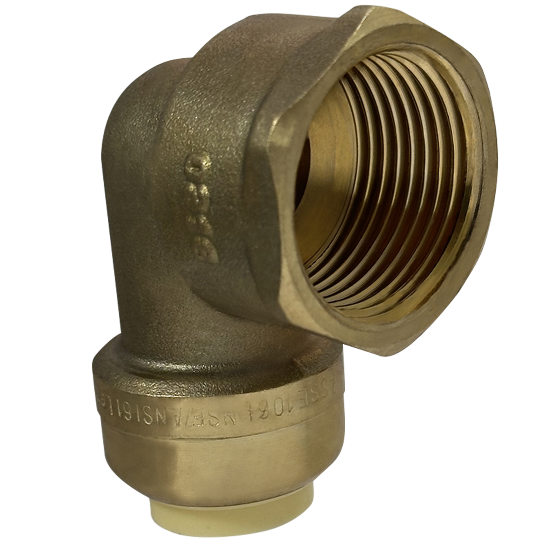 Push-to-Connect 1/2 Inch x 3/4 Inch Female Elbow