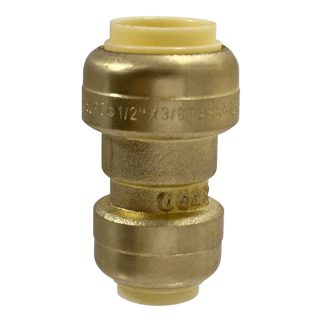 1/2 inch x 3/8 inch Push-to-Connect Reducing Coupling