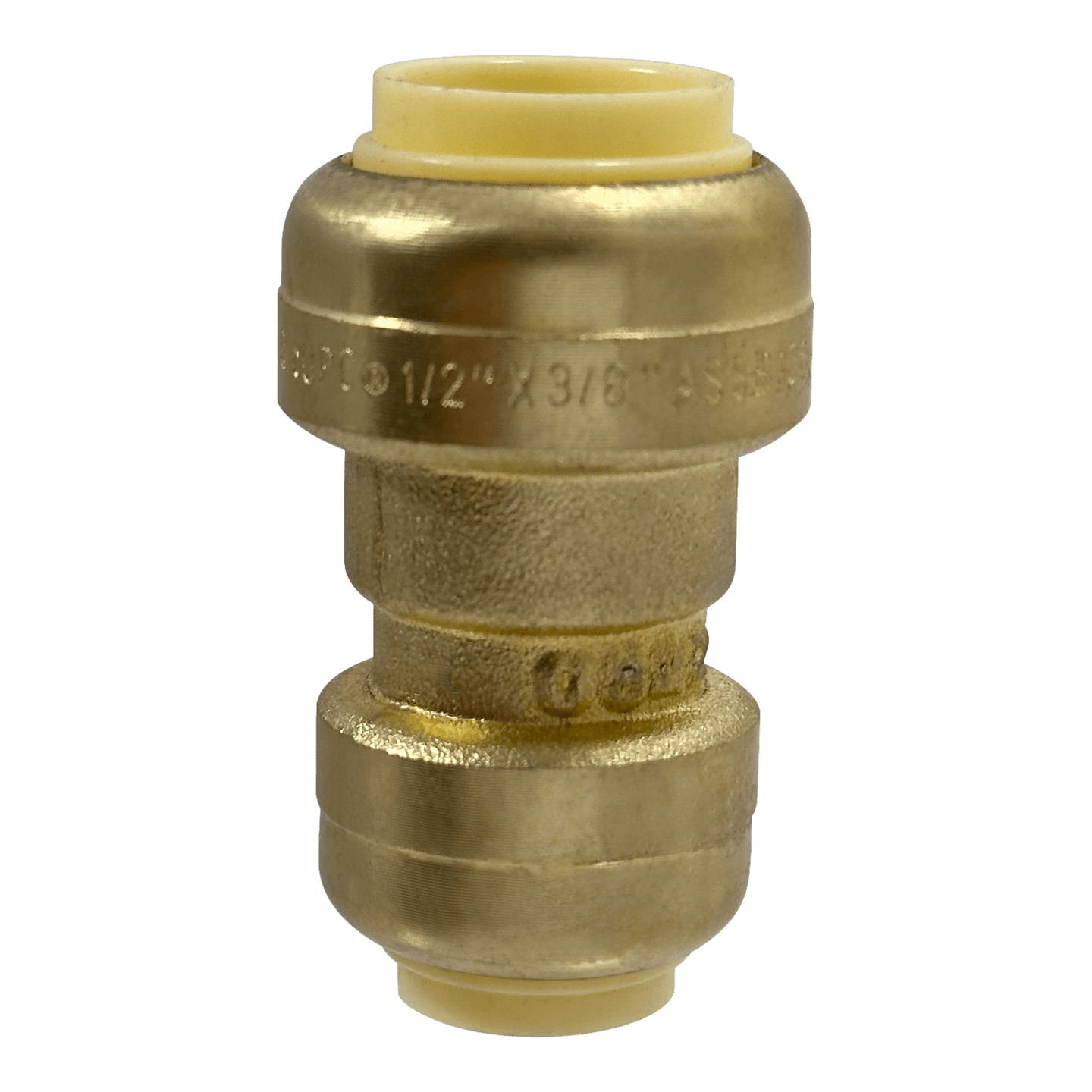 1/2 inch x 3/8 inch Push-to-Connect Reducing Coupling