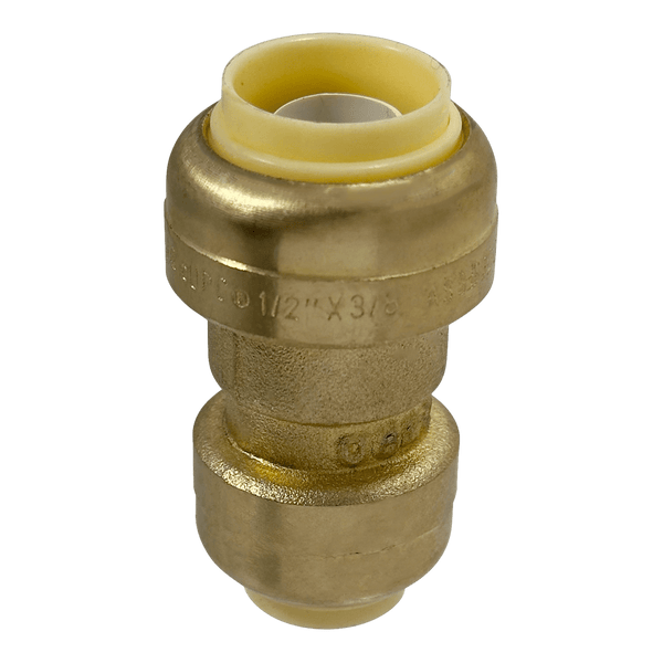 1/2 inch x 3/8 inch Push-to-Connect Reducing Coupling
