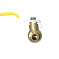 PEX-B Barb Crimp Swivel Ball Valve