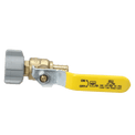 PEX-B Barb Crimp Swivel Ball Valve