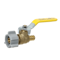 PEX-B Barb Crimp Swivel Ball Valve