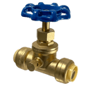 1/2 inch Push-to-Connect Stop Valve with Drain