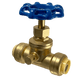 1/2 inch Push-to-Connect Stop Valve with Drain