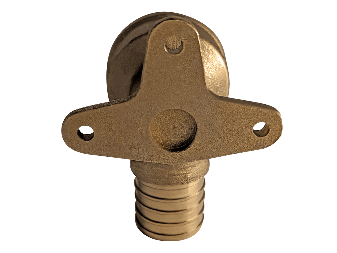 1 inch PEX-B Barb x 1 inch FNPT Elbow Drop Ear