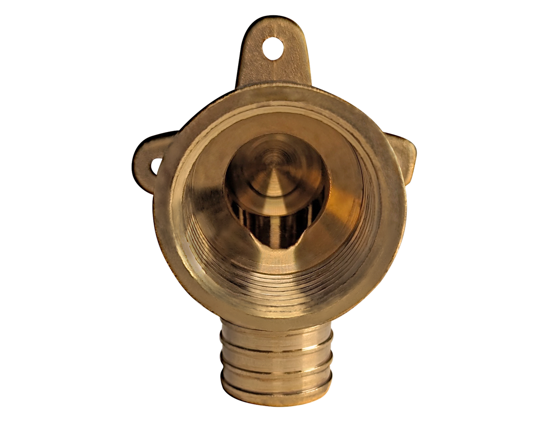 1 inch PEX-B Barb x 1 inch FNPT Elbow Drop Ear