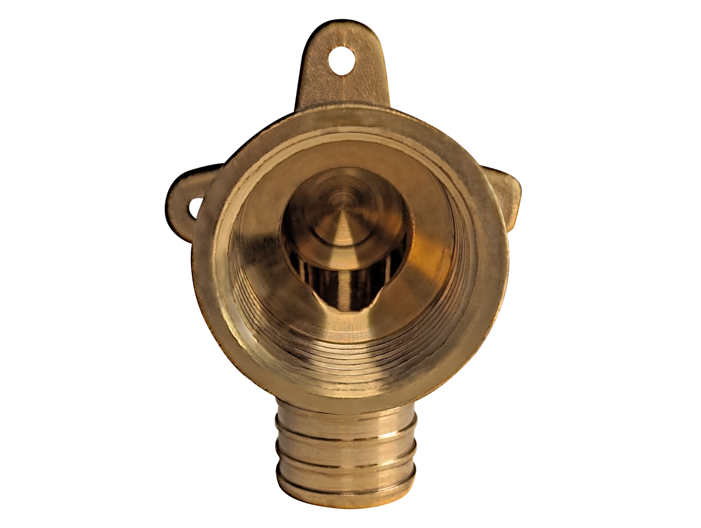 1 inch PEX-B Barb x 1 inch FNPT Elbow Drop Ear