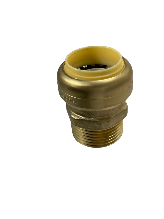 Push-to-Connect  1 Inch x 1 Inch Male Adapter