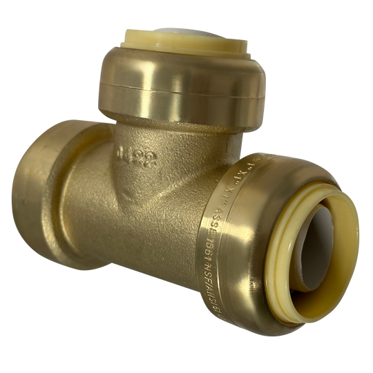 1 inch Push-to-Connect Tee