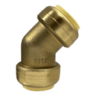 Push-to-Connect 1 Inch x 1 Inch 45 Degree Elbow