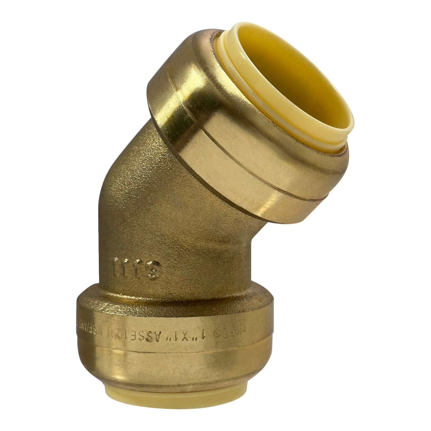 Push-to-Connect 1 Inch x 1 Inch 45 Degree Elbow