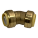 Push-to-Connect 1 Inch x 1 Inch 45 Degree Elbow
