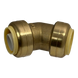 Push-to-Connect 1 Inch x 1 Inch 45 Degree Elbow