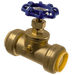 1 inch Push-to-Connect Stop Valve with Drain