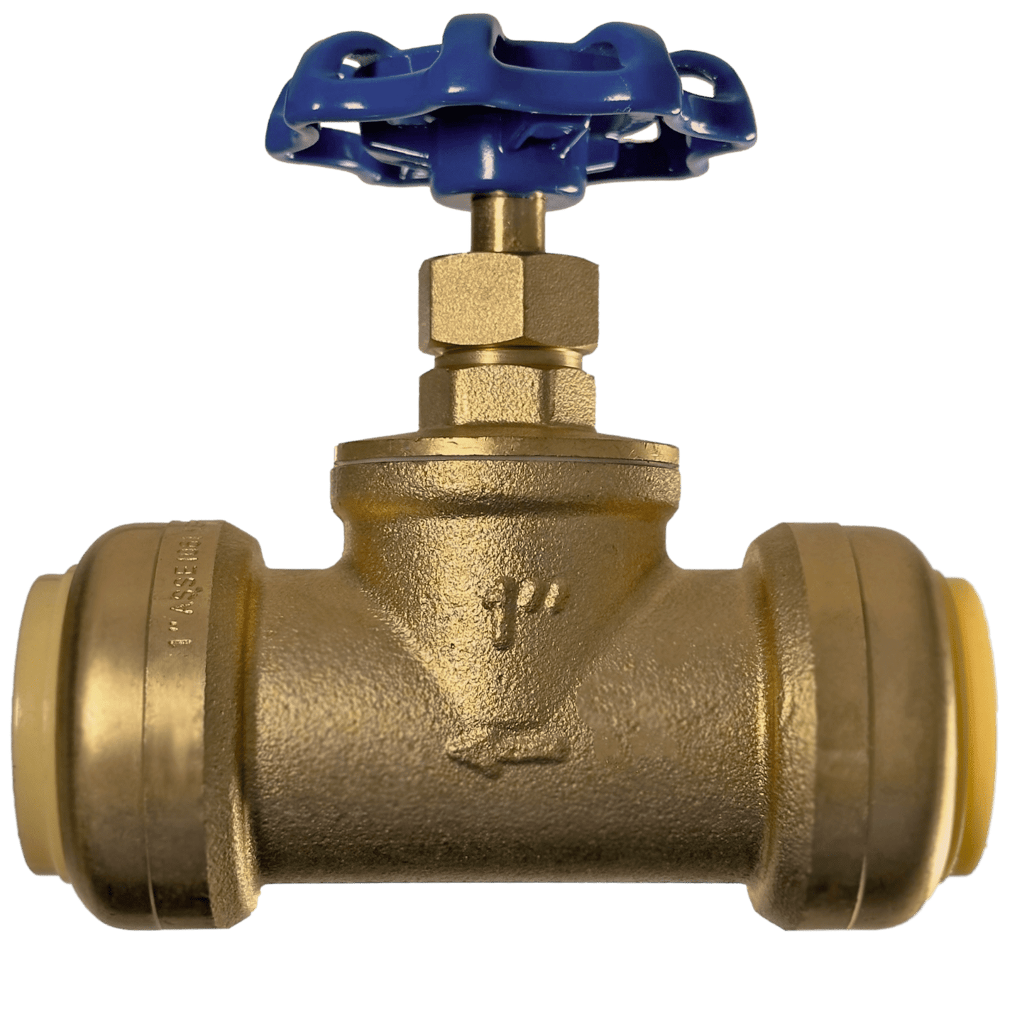 1 inch Push-to-Connect Stop Valve with Drain