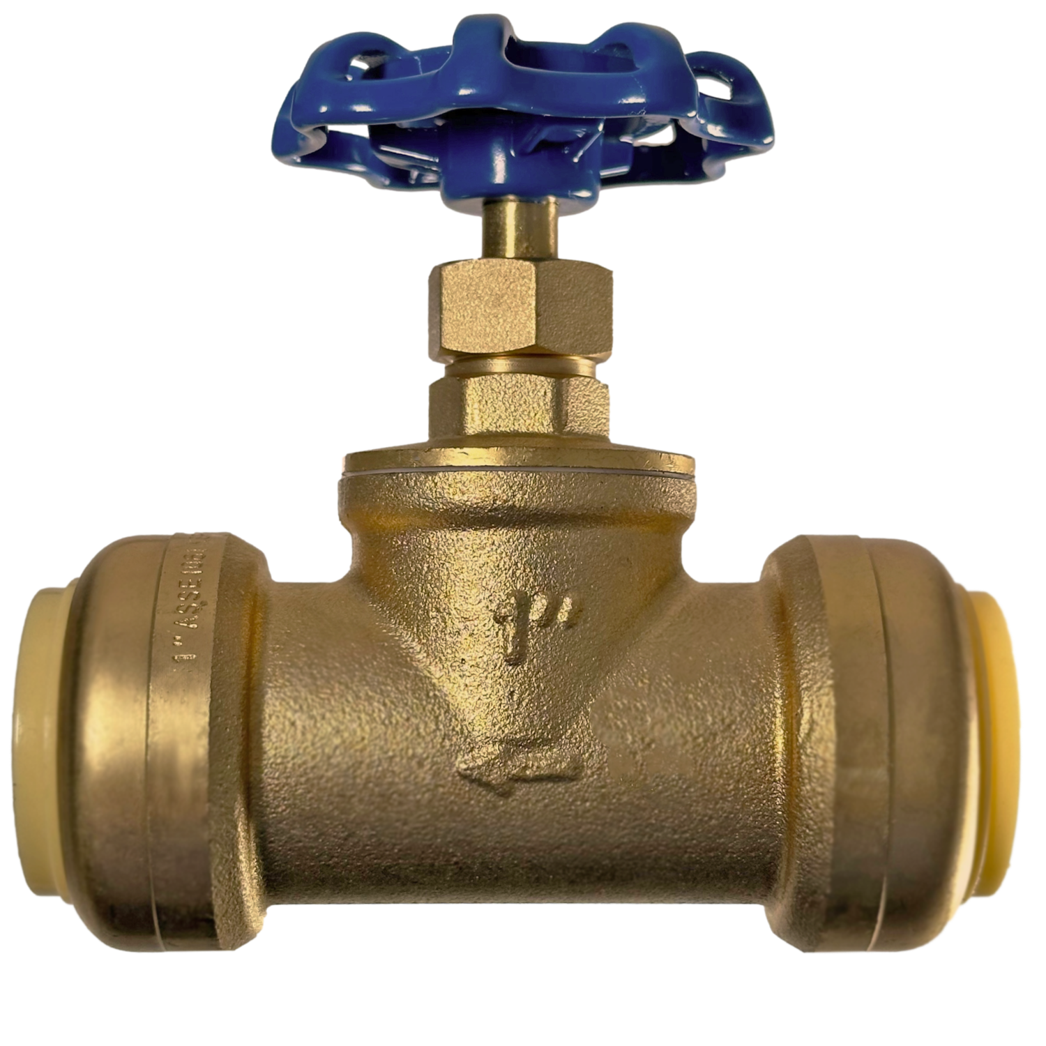  Measuring 3/4" Push Fit Stop Valve with Drain Specifically 