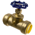 1 inch Push-to-Connect Stop Valve with Drain