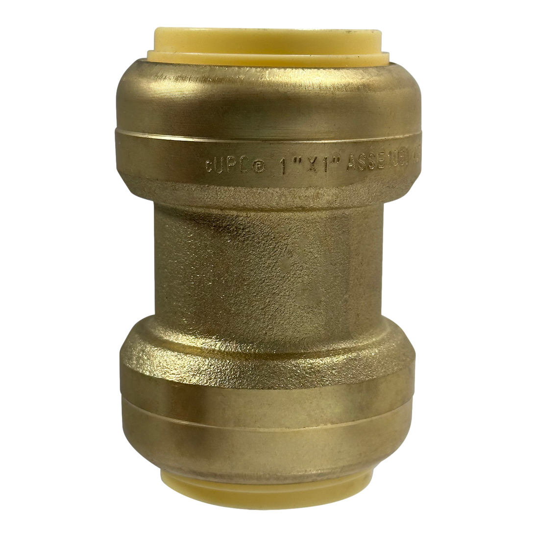 Push-to-Connect 1 Inch x 1 Inch Coupling