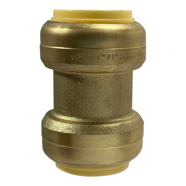 Push-to-Connect 1 Inch x 1 Inch Coupling