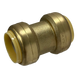 Push-to-Connect 1 Inch x 1 Inch Coupling