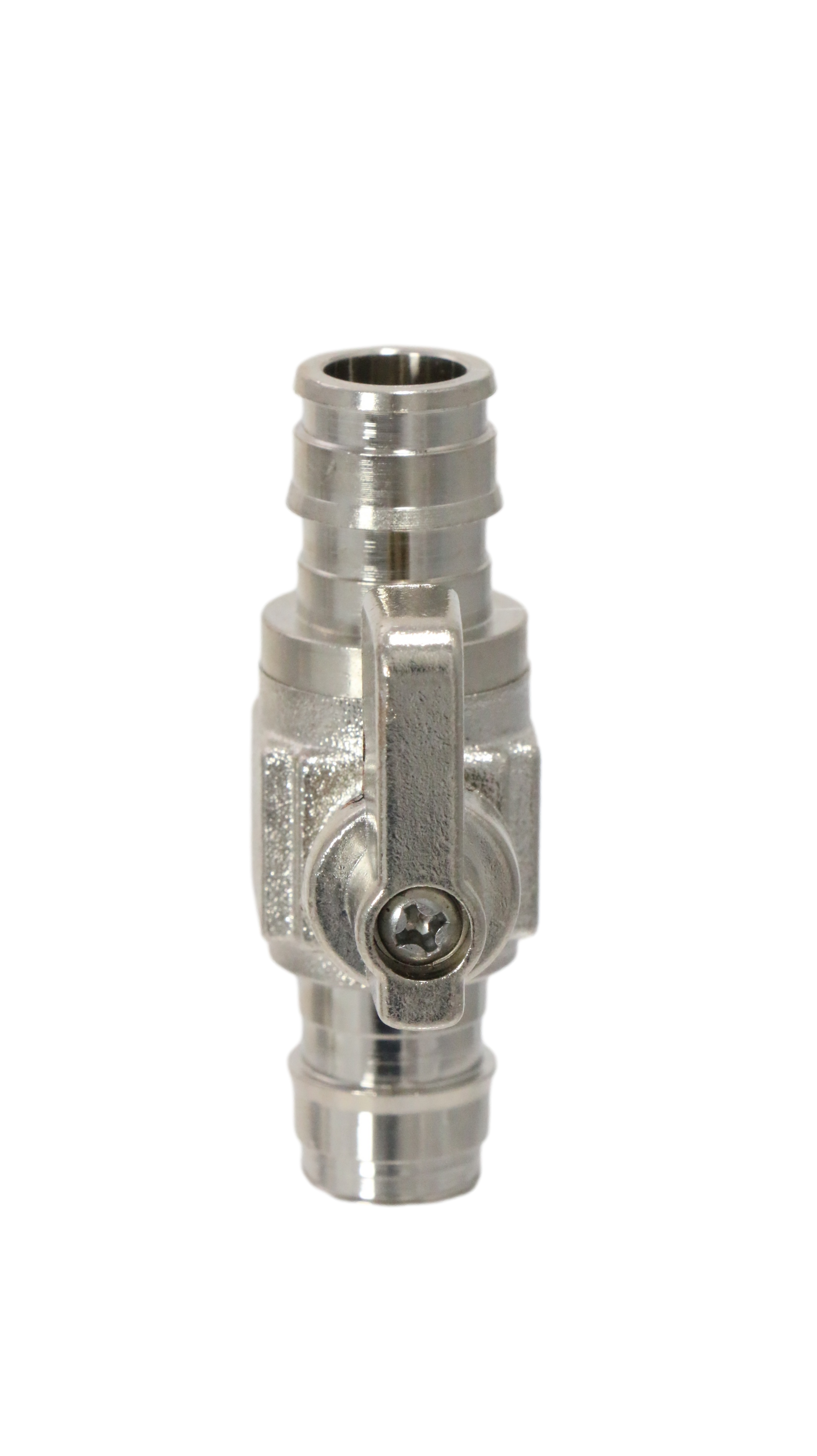 Pex A Mini Straight Valve Measuring 1/2" x 1/2" Pex A Expansion Mini Straight Valve Specifically Pex A Expansion Mini Straight Valve
