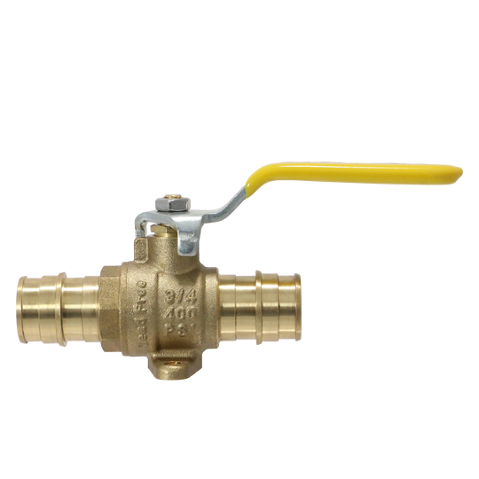 3/4 Inch Pex-A Expansion Ball Valve with Drop Ear