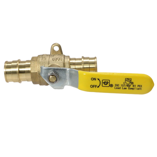 3/4 Inch Pex-A Expansion Ball Valve with Drop Ear