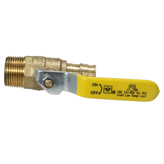 3/4 Inch Pex-A Expansion Male NPT Ball Valve