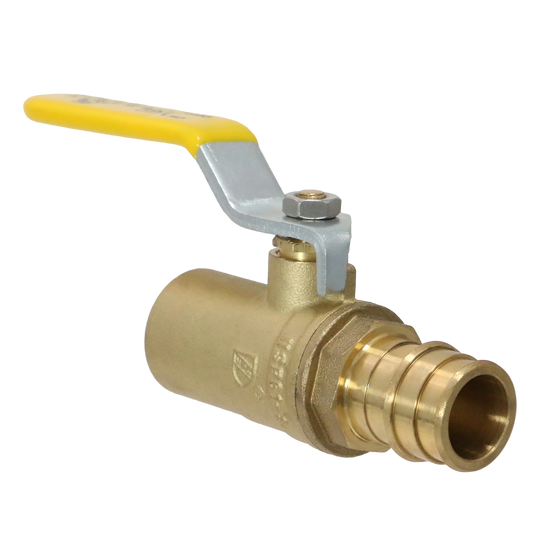 1/2 Inch x 1/2 Inch Pex-A Expansion Female Sweat Ball Valve
