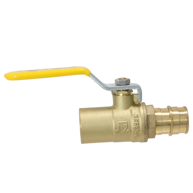 1/2 Inch x 1/2 Inch Pex-A Expansion Female Sweat Ball Valve