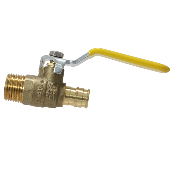 1/2 Inch Pex-A Expansion Male NPT Ball Valve