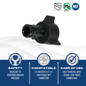 1/2 Inch Poly Alloy Pex-A Expansion Female NPT Adapter