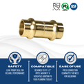 1/2 Inch Press Coupling