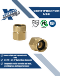 3/4 Inch FHT x 3/4 Inch FIP Swivel Hose Connector
