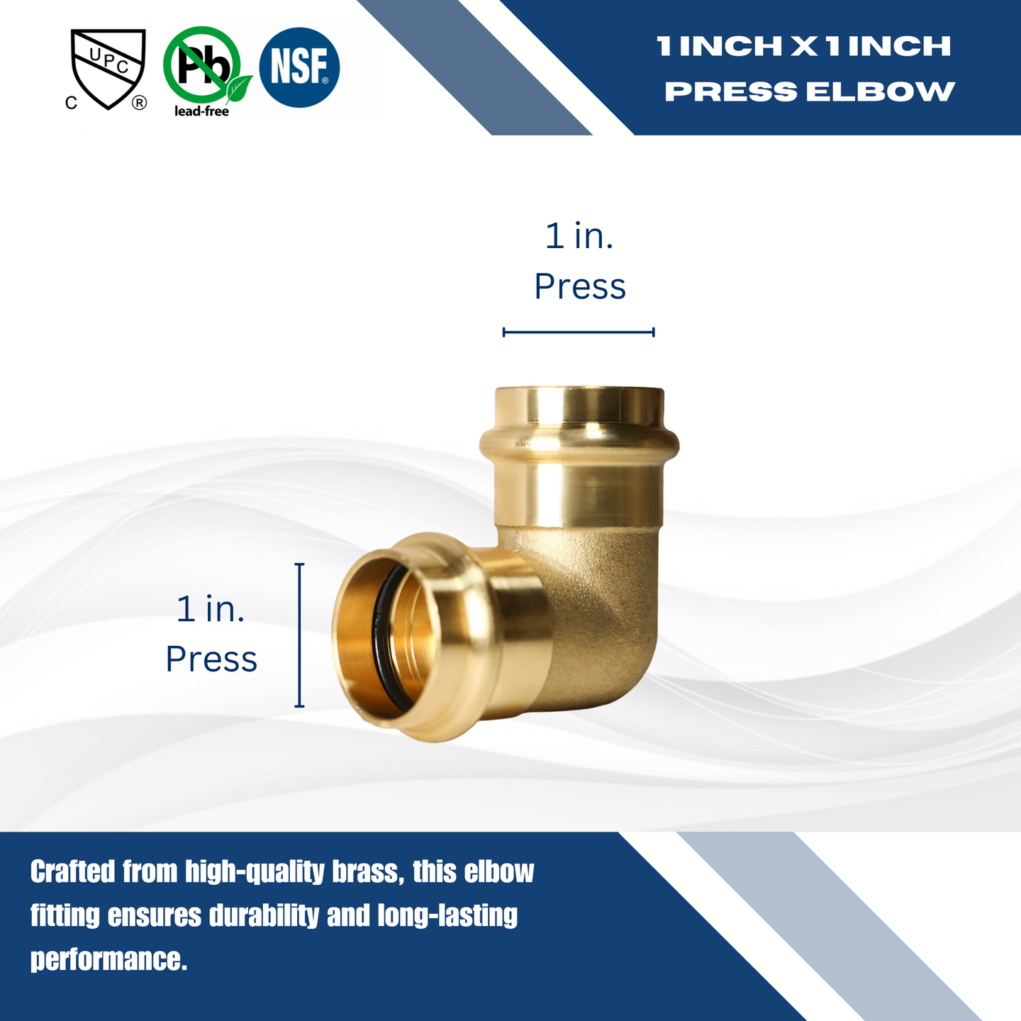 1 Inch Press Elbow
