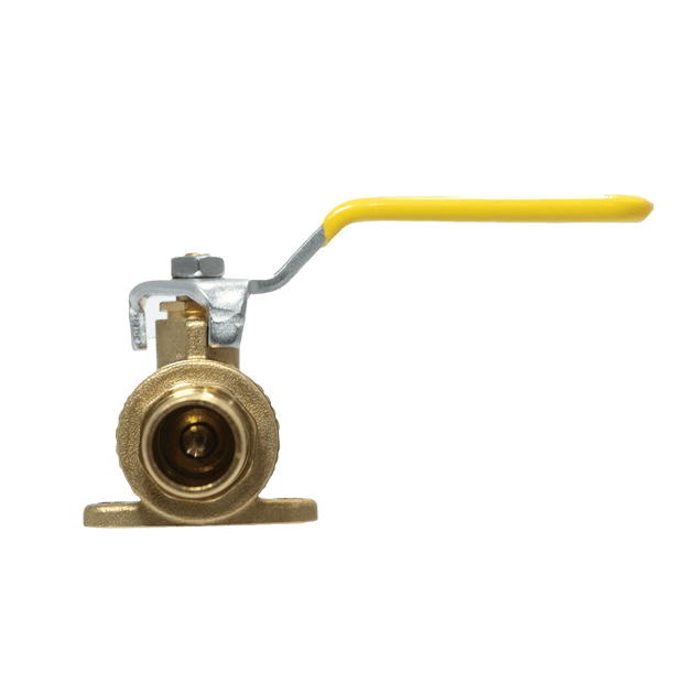 3/4 inch PEX-B Barb Crimp Ball Valve With Drop Ear