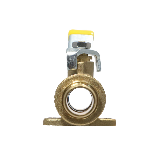 3/4 inch PEX-B Barb Crimp Ball Valve With Drop Ear