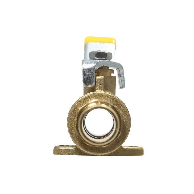 3/4 inch PEX-B Barb Crimp Ball Valve With Drop Ear