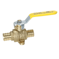 3/4 inch PEX-B Barb Crimp Ball Valve With Drop Ear