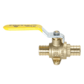 3/4 inch PEX-B Barb Crimp Ball Valve With Drop Ear